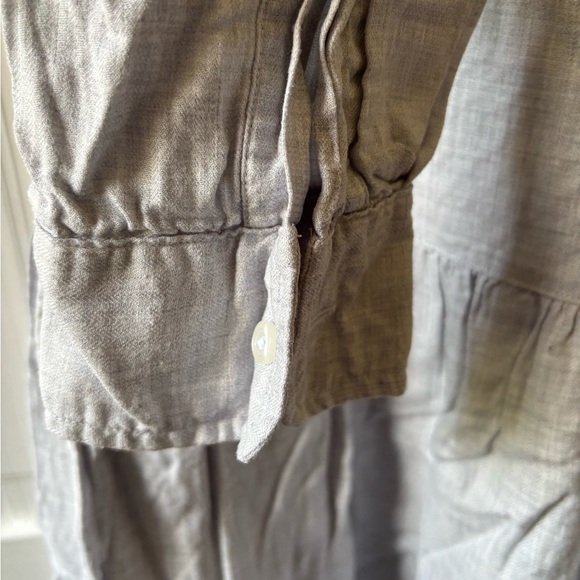 Grayson | The Changemaker Shirt Dress, liquid lyocell, Gray size 3/Medium - Picture 4 of 11